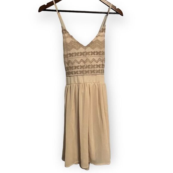 Women's Alya Tan Cocktail Dress - Picture 1 of 9